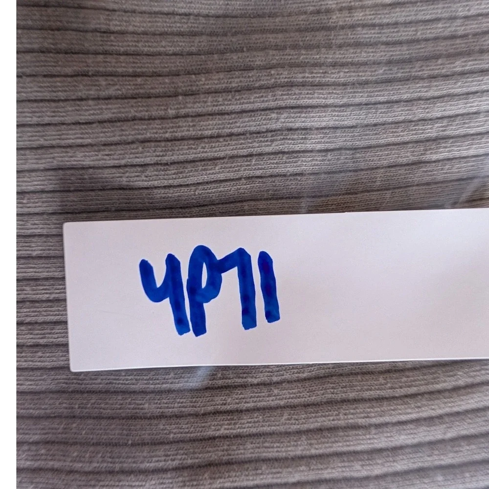 Standard James Perse Ribbed Bodycon Tank Dress Gray 1 Small Minimalist Lounge - Picture 11 of 11